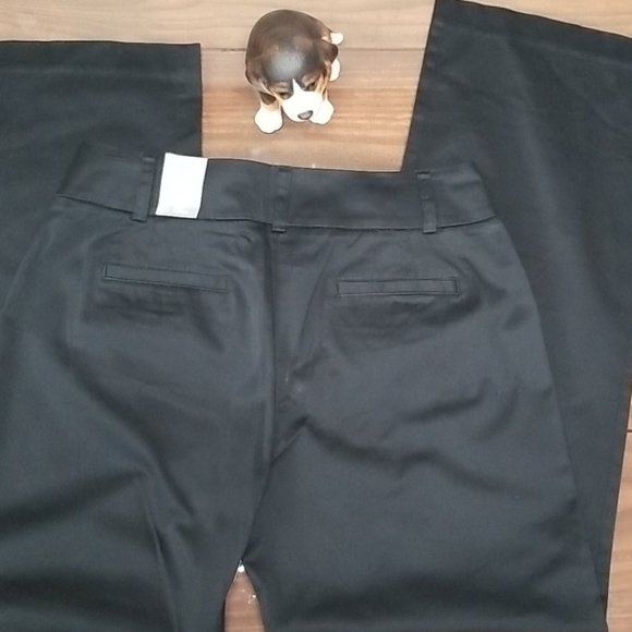 Chico's black bellbottom pants size 12 - Picture 4 of 15